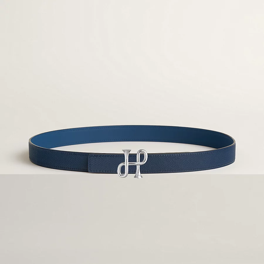 Cor Baroque belt buckle & Reversible leather strap 24 mm - Image 2